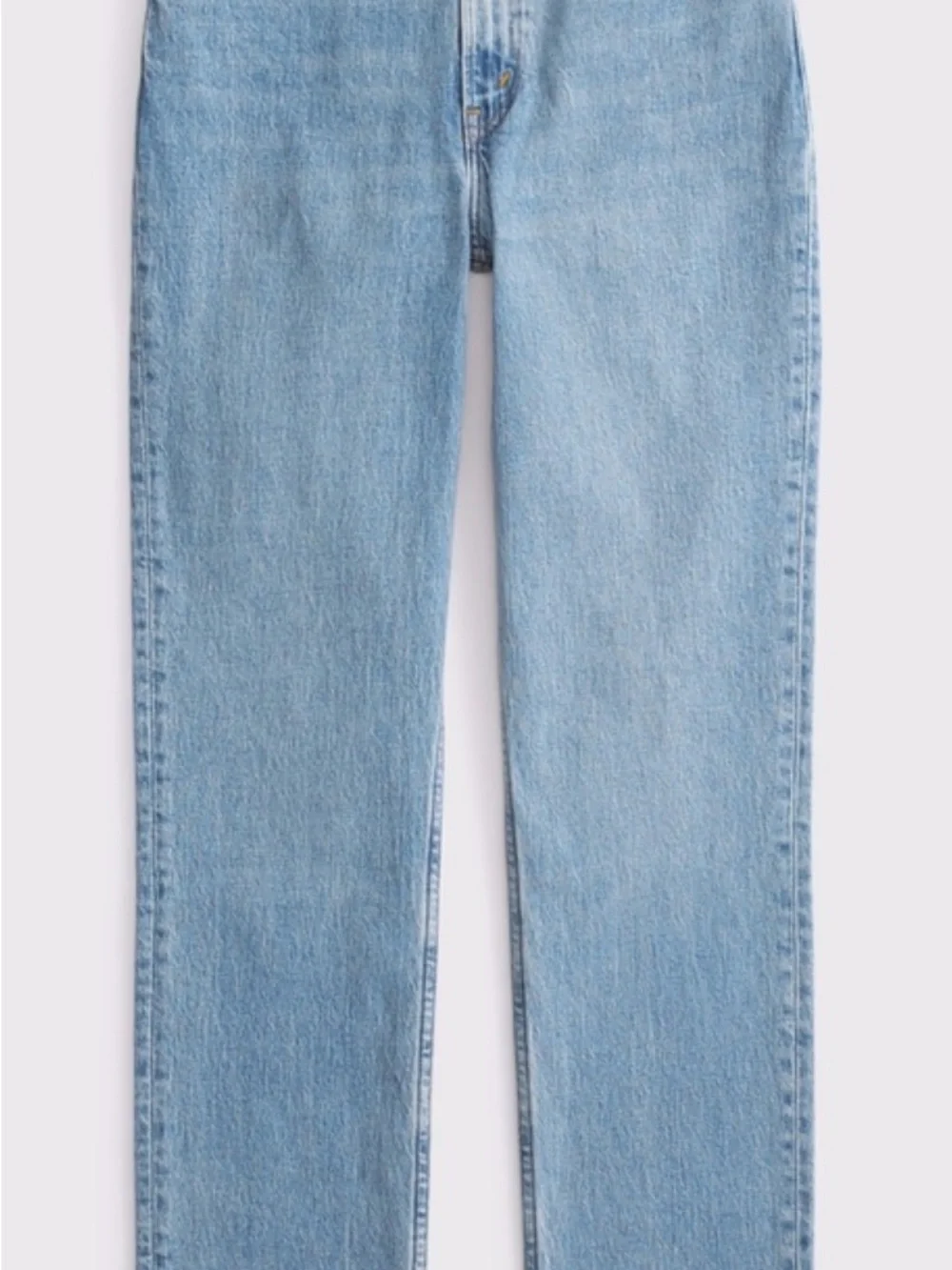 Abercrombie & Fitch 90s Straight Ultra High Rise Jeans, Curve Love - Picture 3 of 3